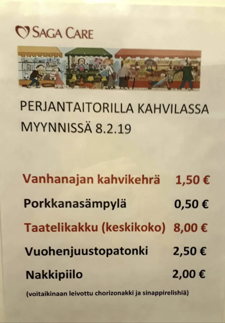 Herkkuja perjantaitorilla 8.2.2019