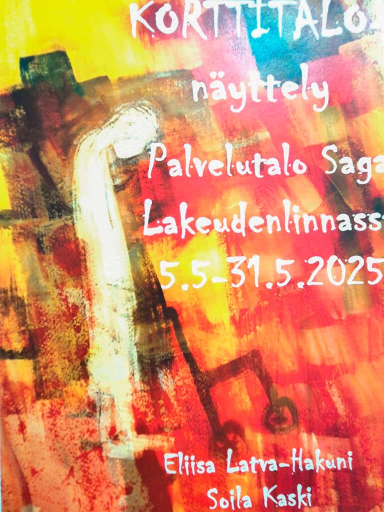 Korttitalo-näyttely Saga Lakeudenlinnassa