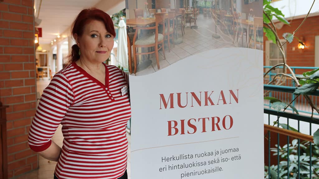 Saga Munkkiniemen ravintolapäällikkö Tiina
