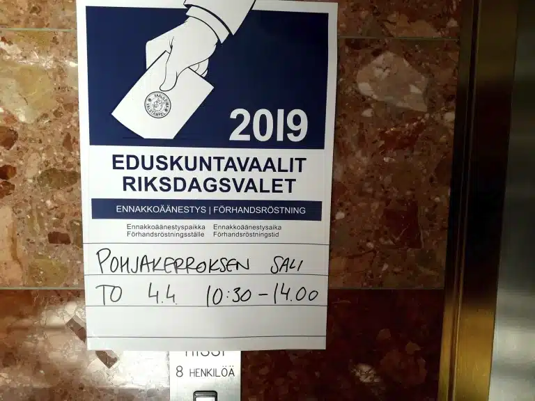 Äänestysinto huipussaan!