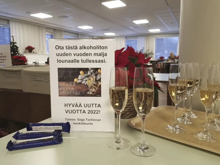 Onnea ja terveyttä uudelle vuodelle!