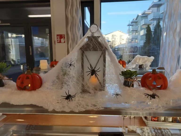 Halloween-tunnelmaa!